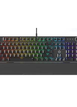 Клавіатура ігрова fantech maxpower ii mk894 speed grey switch чорний