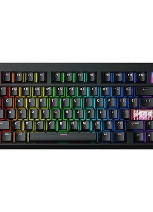 Клавіатура ігрова бездротова fantech maxfit8 mk921 white switch чорний