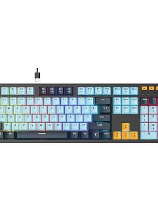 Клавиатура игровая fantech atom107s mk893s mizu blue switch blue