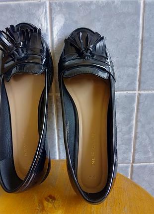 Туфли new look из искусственной лакированной кожи 38 размер