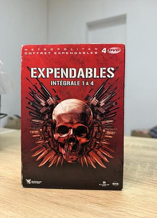 Dvd - повна колекція "невитратних" - від 1 до 4 - 4k