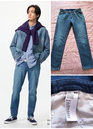 Стрейчеві джинси з куліскою на талії uniqlo ezy jeans, p. m