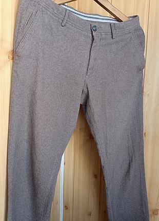 Мужские брюки massimo dutti коричнево- бежевого цвета (размер eur 42 / Ausa 32)