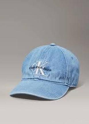 Джинсова кепка calvin klein original жіноча