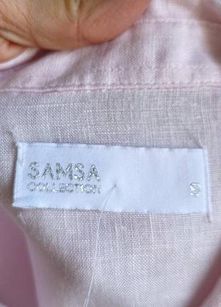Рубашка лен samsa. 5