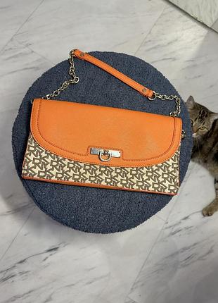 Вінтажний клатч dkny
