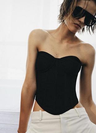Корсет топ zara