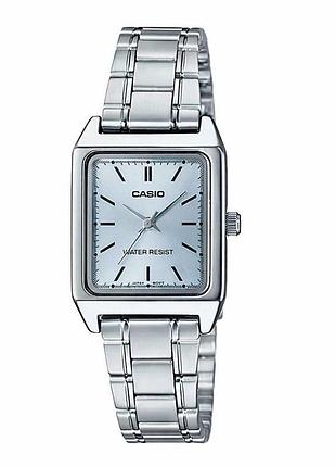 Жіночий наручний годинник casio ltp-v007d-2e сріблястий