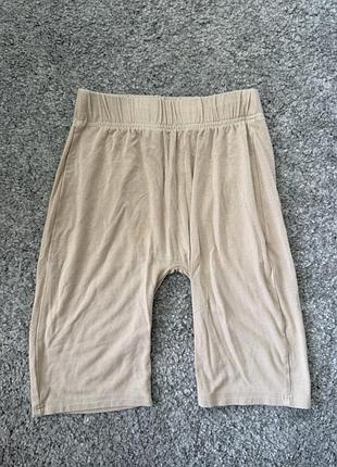 Lior nude seamless biker shorts / slip shorts, xs
