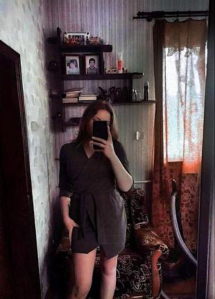 Сукня темно зеленого кольору