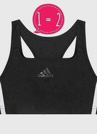 Спортивный топ купальник adidas, на девочку 152см, э