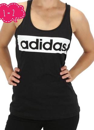 Майка женская adidas essentials, размер м. распродажа