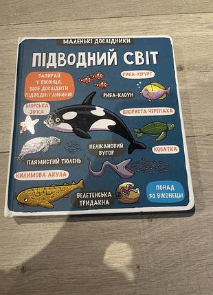 Різнокольорова книжка для дітей (маленькі дослідники)