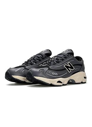 New balance 1000 dark grey black