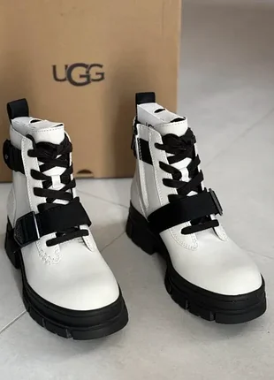 Боти ботінки черевики ugg ashton lace up boot waterproof