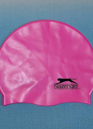 Шапочка для басейну плавання жіноча slazenger