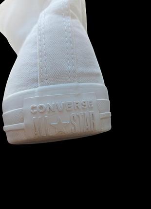 Converse кеди білі 5