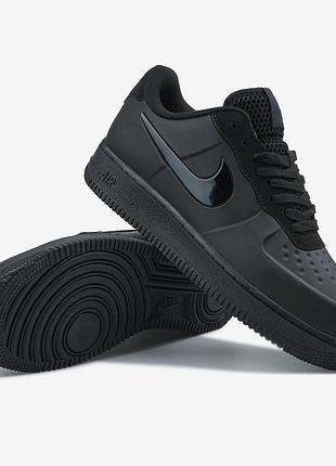 Nike air force 1 low foamposite total black