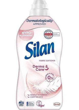 Кондиционер 1,1л для белья sensitive dermacare тм silan