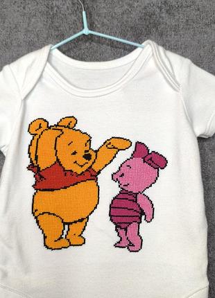 Боді дитячий mothercare 3-6 міс. з вишивкою