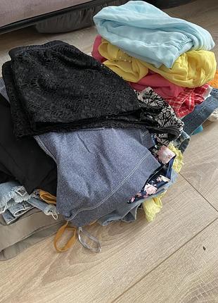 Величезний пакет літніх брендових речей на розмір s, xs