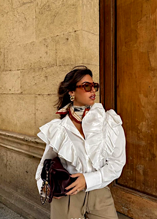 Батистовая рубашка zara