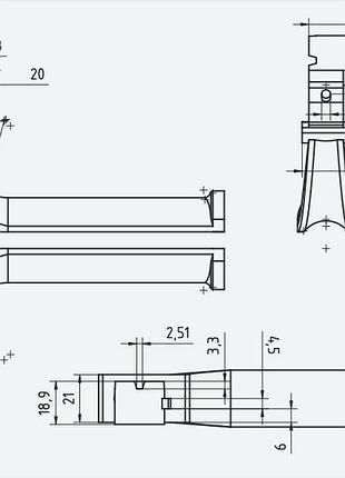 Ручка газонокосарки einhell bavaria червона 6