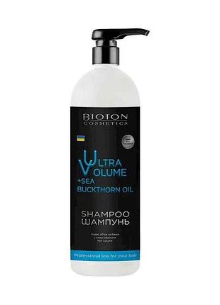 Шампунь 1л обліпиха professional line ultra volume тм bioton