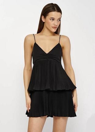 Плісерований сарафан від zara