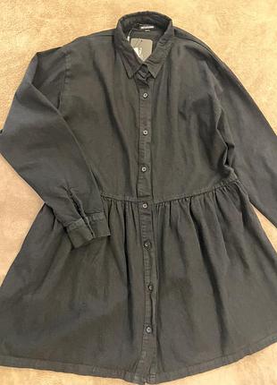 Джинсова сукня plus size 4