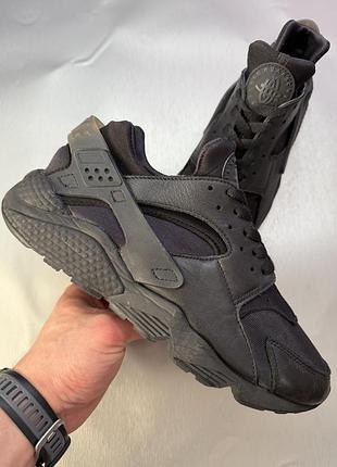 Кроссовки nike air huarache triple black