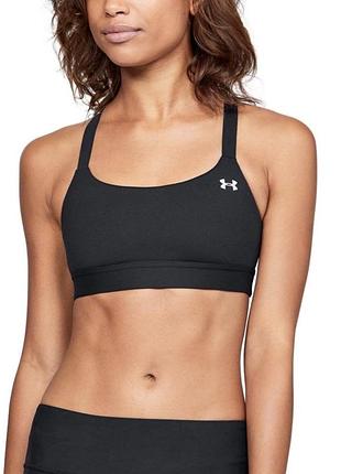 Спортивний топ under armour, чорний топ бра, спортивний топ