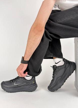 Мужские кроссовки nike acg mountain fly 2 new newx dark grey black