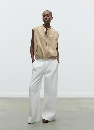Жилет із штучної замші zara - xs-s, m-l
