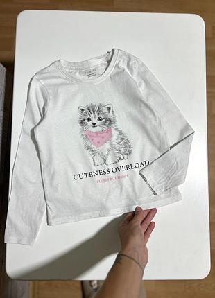 Легенька кофтинка з кошеням