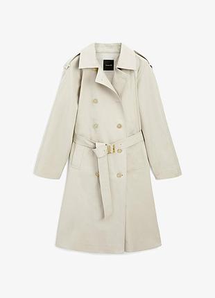 Жіночий тренч плащ massimo dutti