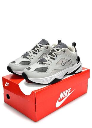 Чоловічі кросівки nike m2k tekno m pale grey white
