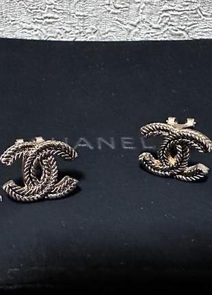 Chanel 🔥🔥сережки винтаж