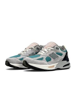 New balance 991 grey turquoise