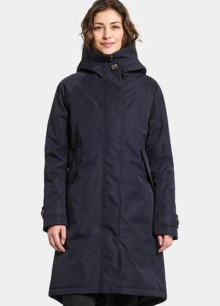 Демісезонна жіноча куртка-парка snowimage (розмір 44, s/m), синя вітровка