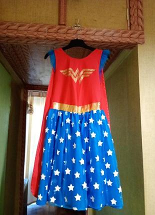 Детский карнавальный костюм wonder woman