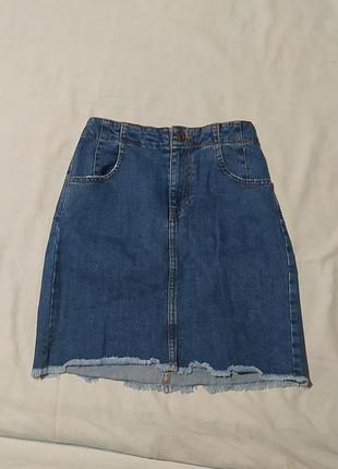 Юбка женская джинсовая goldi denim wear