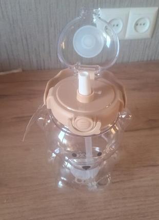 Детская бутылка для воды "bear bottle" объемом 1 литр.