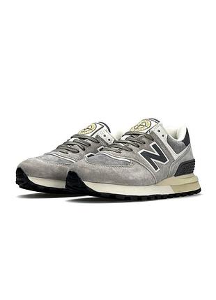New balance x stone island gray white