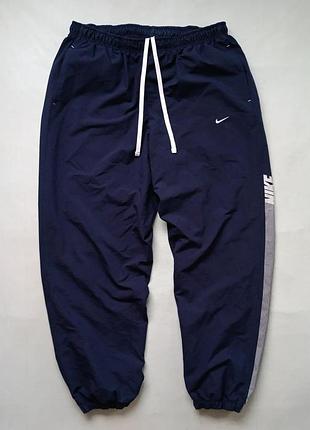 Оригинальные винтажные широкие брюки nike vintage nylon pants
