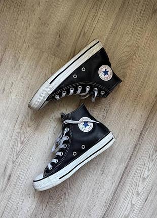 Шкіряні кеди converse оригінал