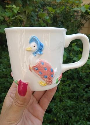 Чашка винтаж beatrix potter уточка джемма а идеальном состоянии