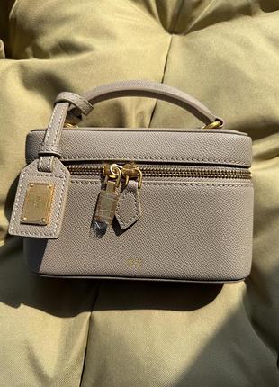Жіноча сумочка jw pei cleo box shape top handle bag taupe