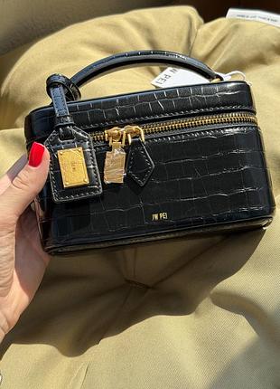 Жіноча сумочка jw pei cleo black croc
