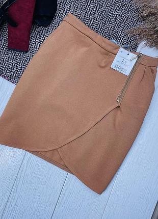 Нова коротка спідниця bershka l m літня спідниця трикотажна міні спідниця на низькій посадці